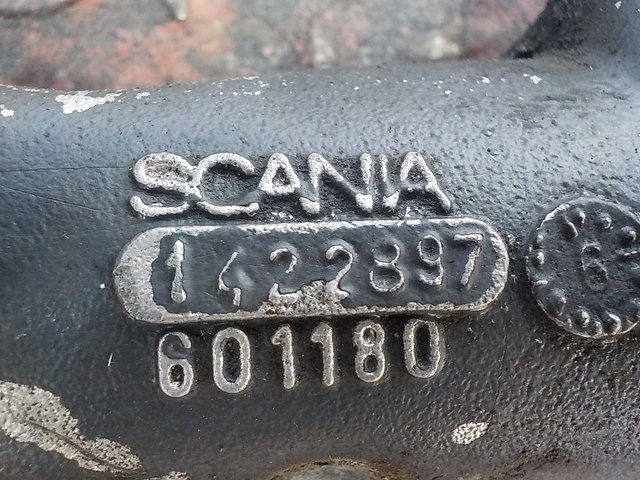1422897 SCANIA Патрубок водяной, № XF122534, фото 4