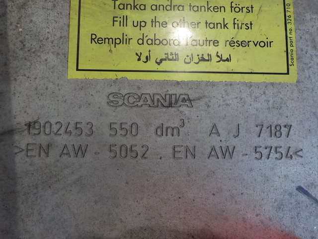 1902452 SCANIA Бак топливный, № XF203618, фото 7