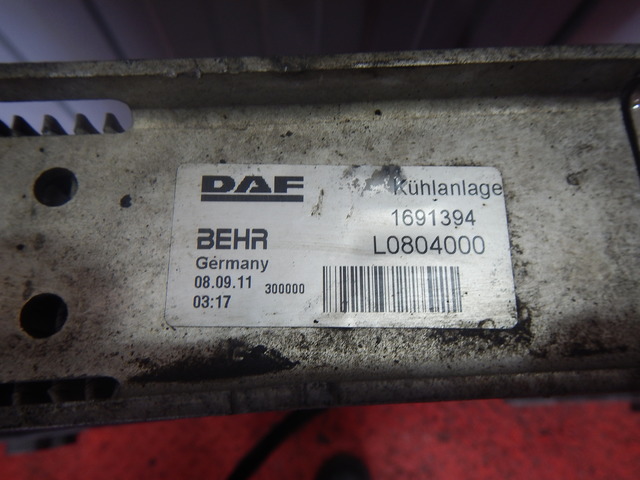 1691394 DAF Интеркулер, № XF378140, фото 3