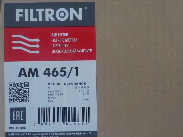 AM4651 FILTRON Фильтр воздушный, фото 3