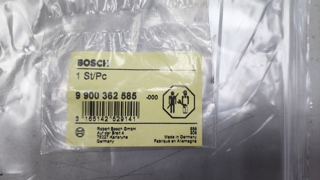 9900362585 BOSCH Кольцо уплотнительное ТННД MAN, фото 2