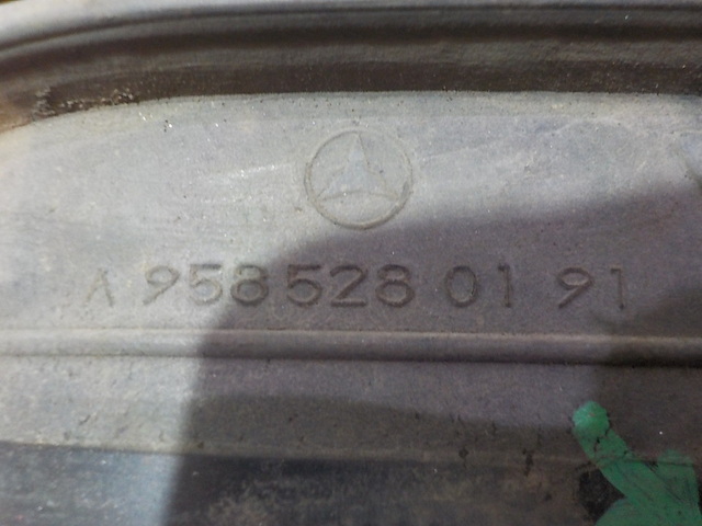 9585280191 MERCEDES Гофра воздуховода, № XF303950, фото 4