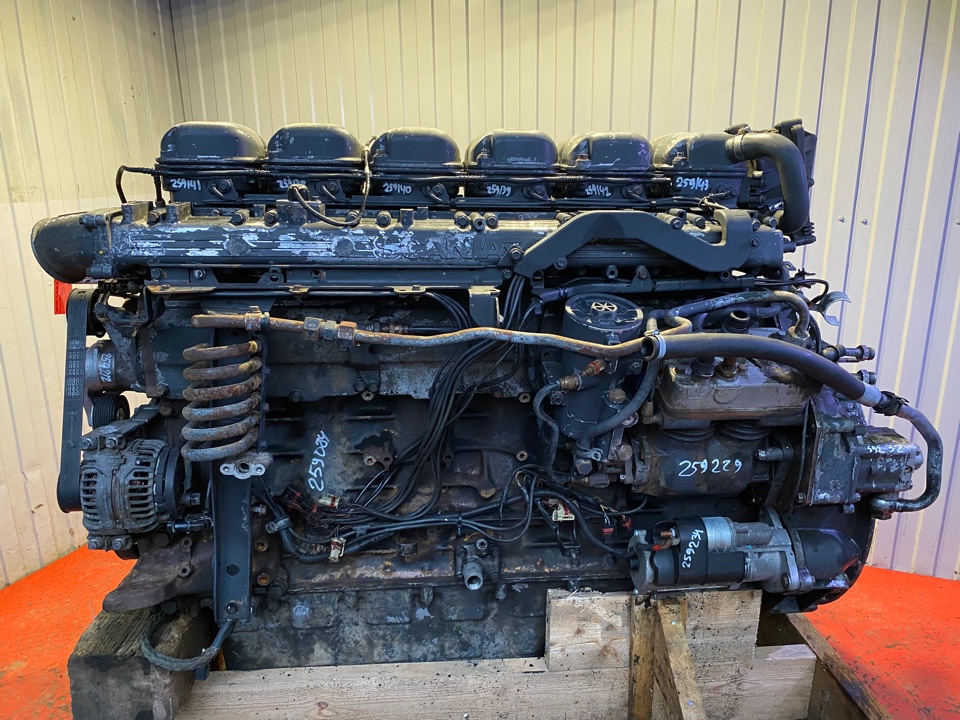 1858456 SCANIA Двигатель, PDE DC12, 17L02, № XF259083, фото 2