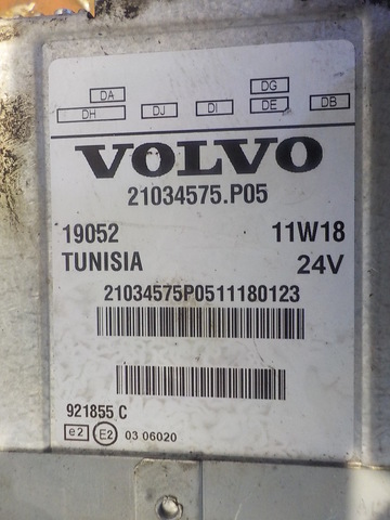 21034575 VOLVO Бортовой компьютер, № XF150317, фото 4
