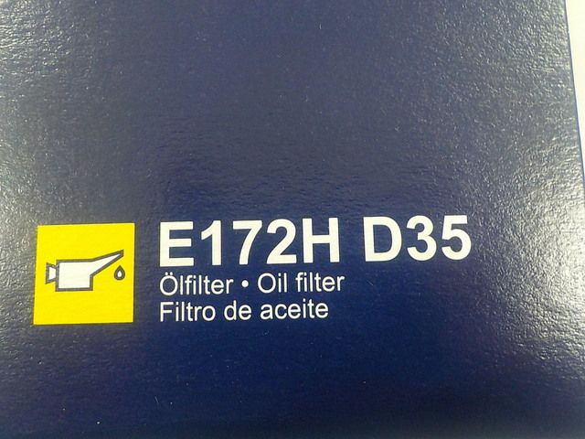 E172HD35 HENGST FILTER Фильтр масляный, фото 5
