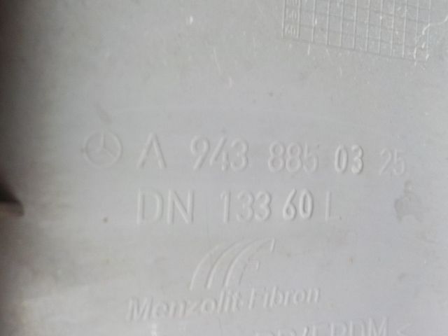 9438850325 MERCEDES Юбка бампера, № XF192285, фото 3