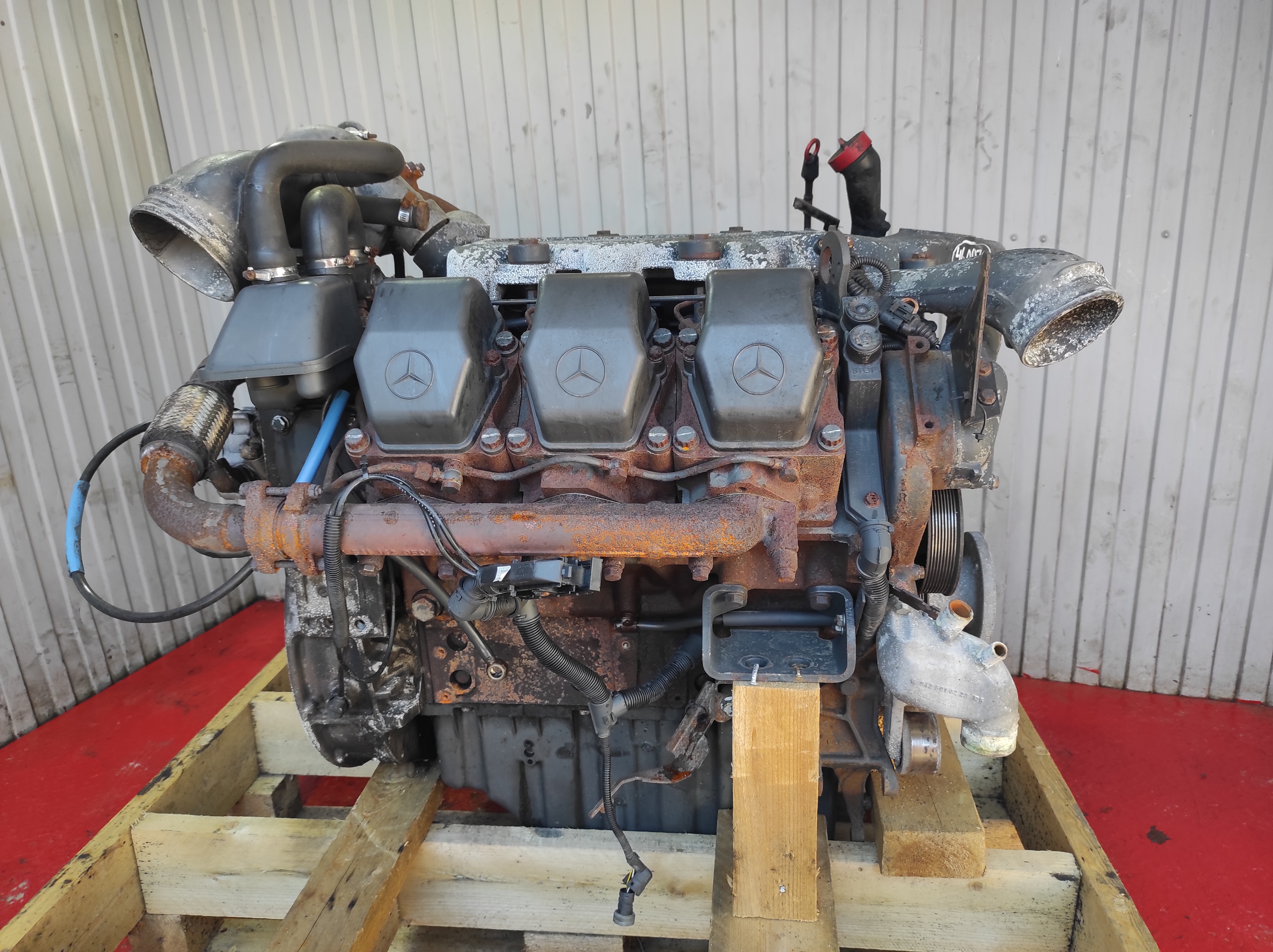 0020106500 MERCEDES Двигатель, OM501, 410 hp, Euro3, № XF460970, фото 6