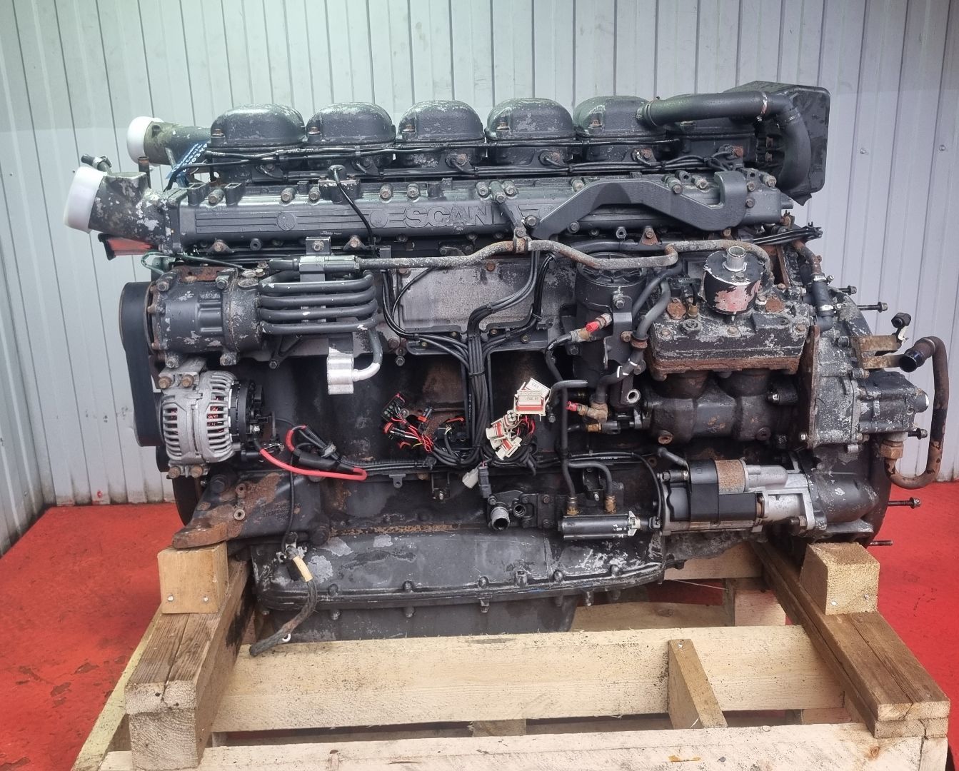 572180 SCANIA Двигатель, PDE DC13, 103L01, № XF480349, фото 2