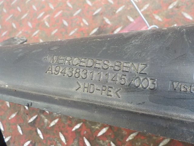 9438311145 MERCEDES Воздуховод, № XF280481, фото 4
