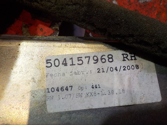504157968 IVECO Стеклоподъемник правый, № XF312484, фото 4