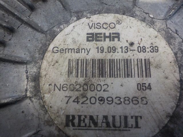 7420981232 RENAULT Термомуфта, № XF154108, фото 5