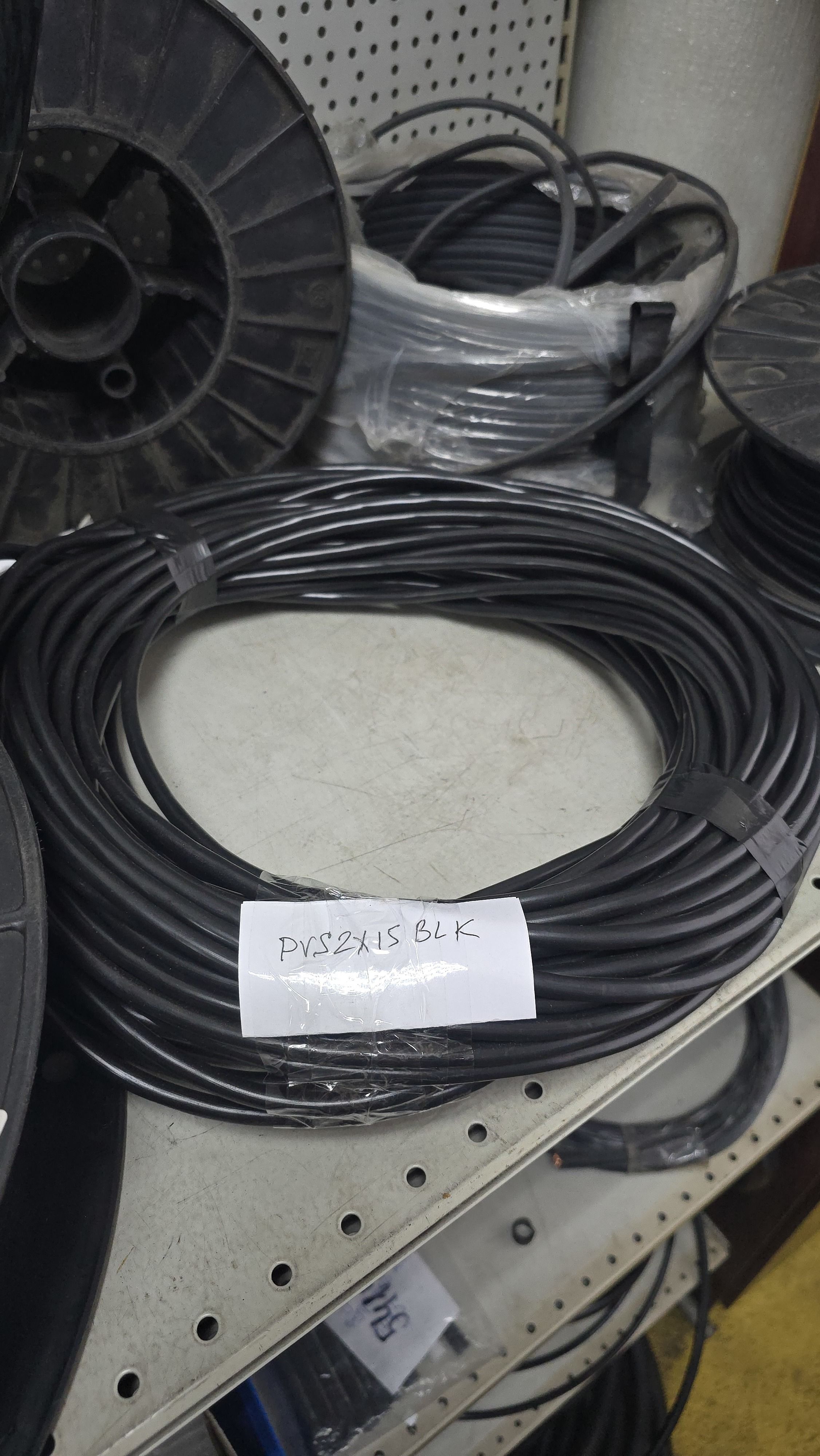 PVS2X15BLK HANSE Кабель электрический двухжильный, 2x1.5, черный, фото 1