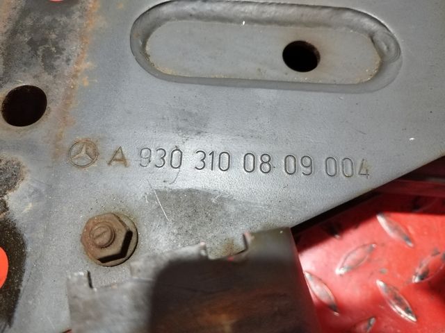 9303100809 MERCEDES Усилитель бампера, № XF371058, фото 4