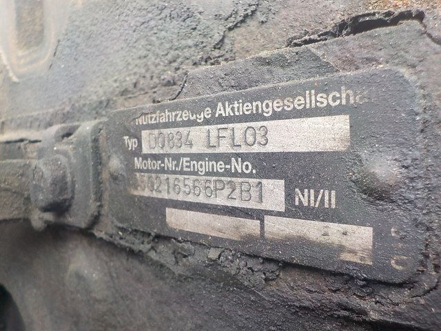 MAN Двигатель, D0834, № XF56911, фото 9