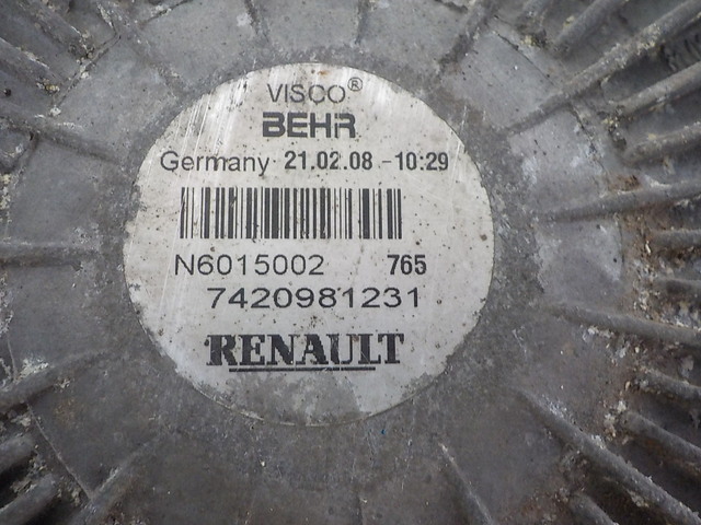 7420981231 RENAULT Термомуфта, № XF249024, фото 5