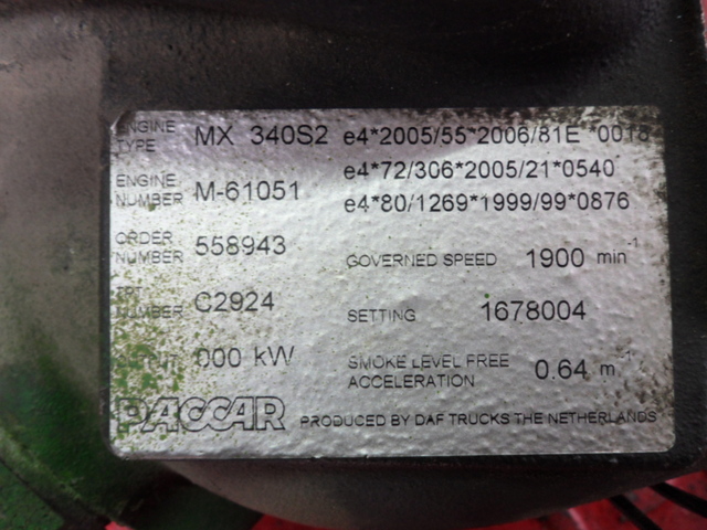 1747963 DAF Насос водяной, № XF150919, фото 4