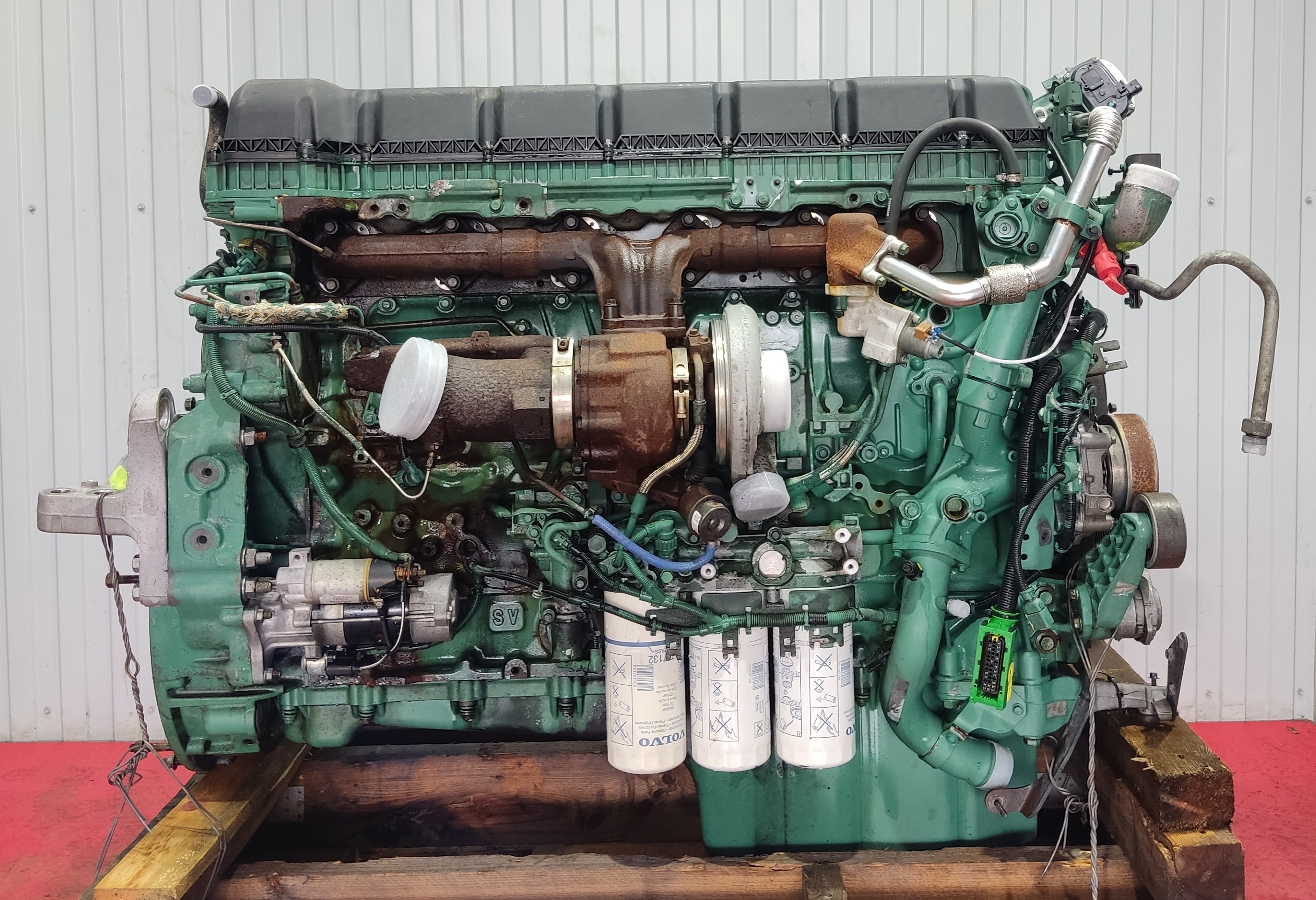 22070191 VOLVO Двигатель, D13K, 460 hp, Euro6, № XF295440, фото 6