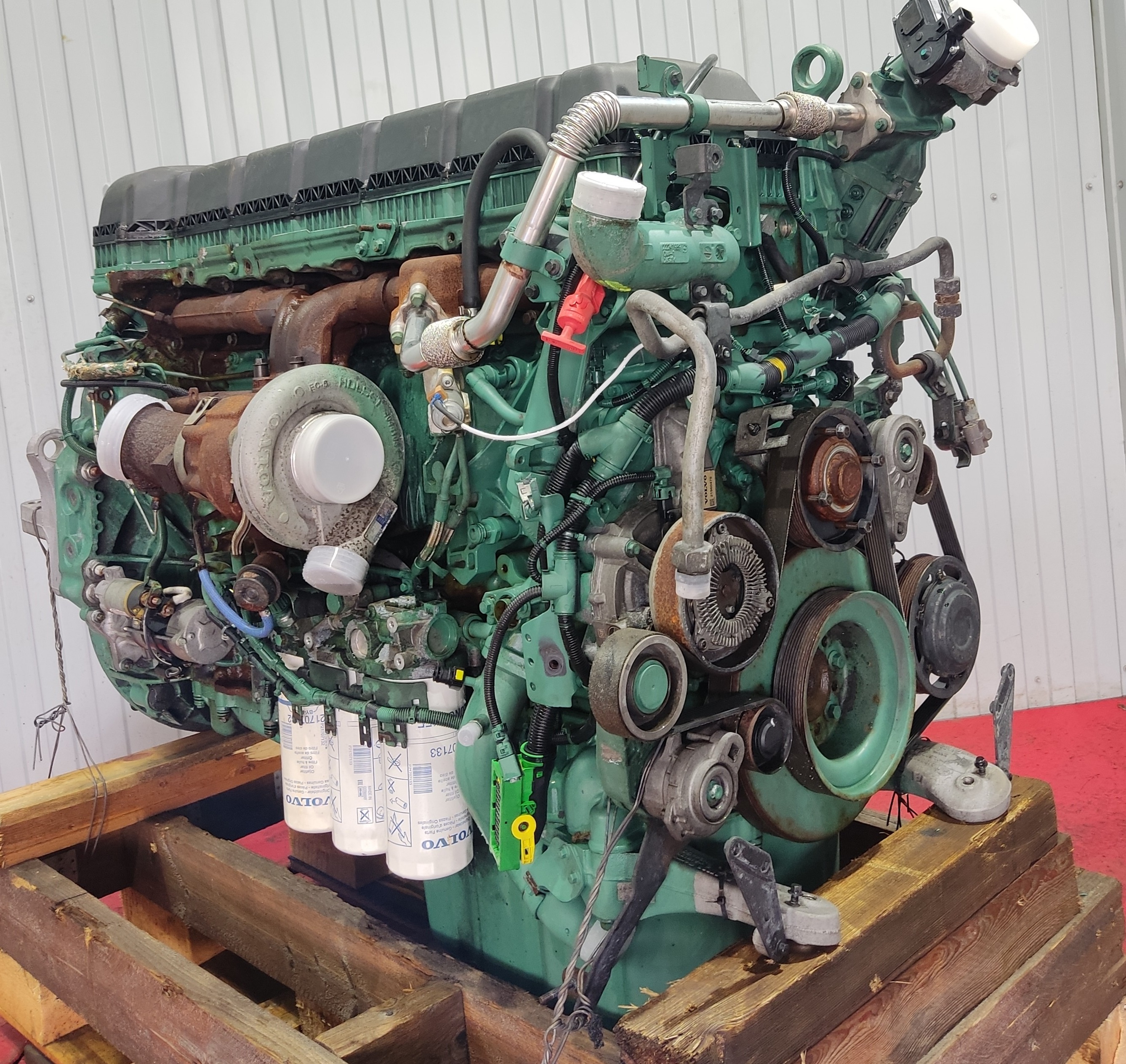 22070191 VOLVO Двигатель, D13K, 460 hp, Euro6, № XF295440, фото 7