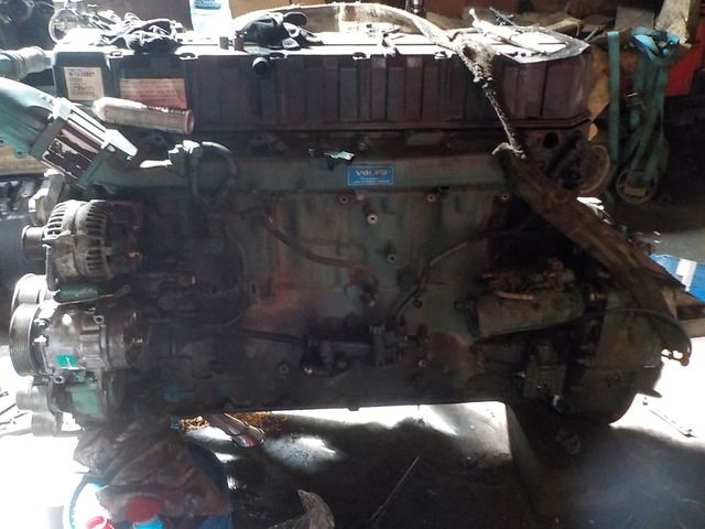 1639652 VOLVO Двигатель, D12D, 420 hp, Euro3, № XF59433, фото 1