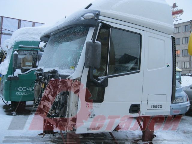 504085036 IVECO Кабина, MLC, МКПП, Белый, № XF12837, фото 2