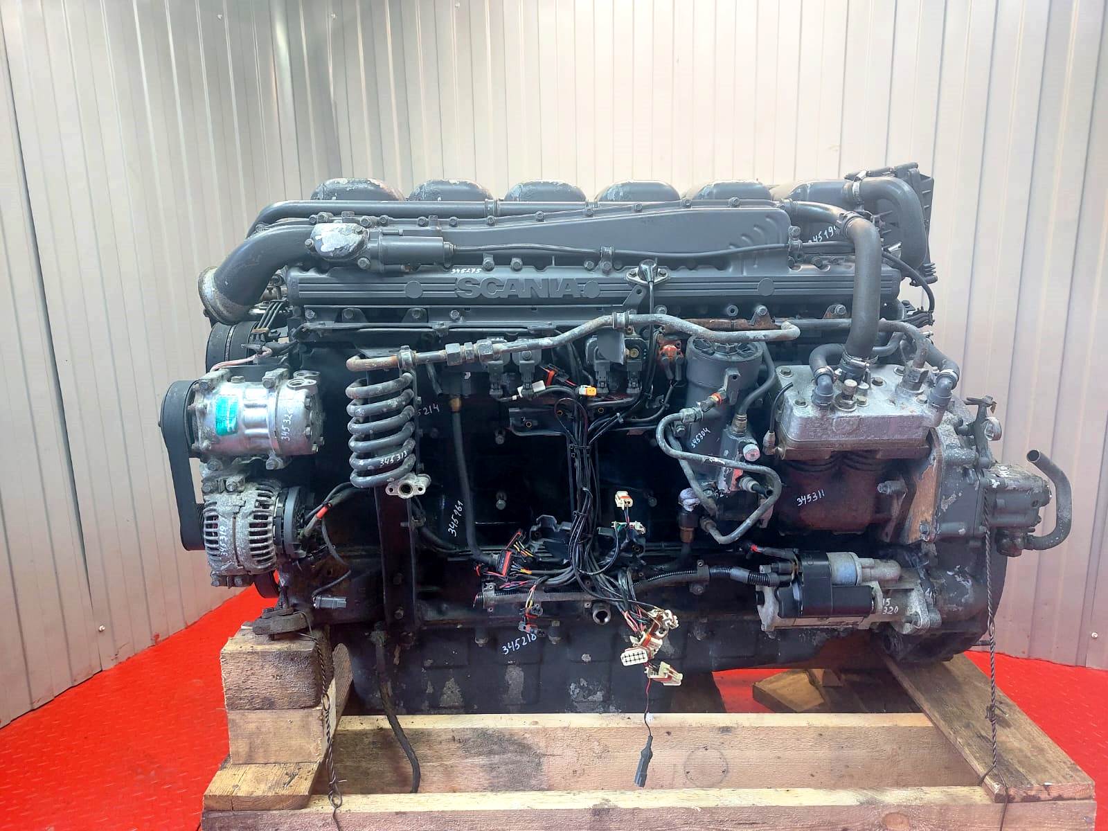 1794500 SCANIA Двигатель, HPI DC12, 13L01, 380 hp, Euro4, № XF345160, фото 2