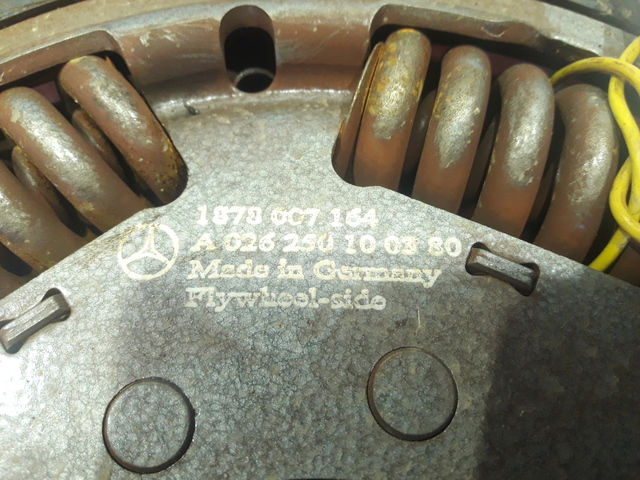 0262501003 MERCEDES Диск сцепления, № XF343953, фото 3