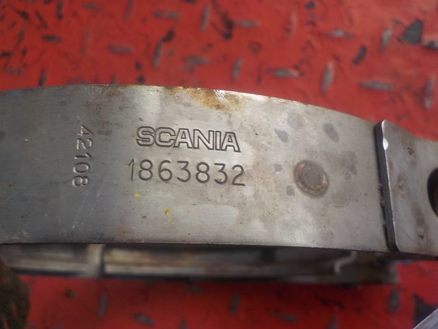 1863832 SCANIA Хомут глушителя, № XF235133, фото 4