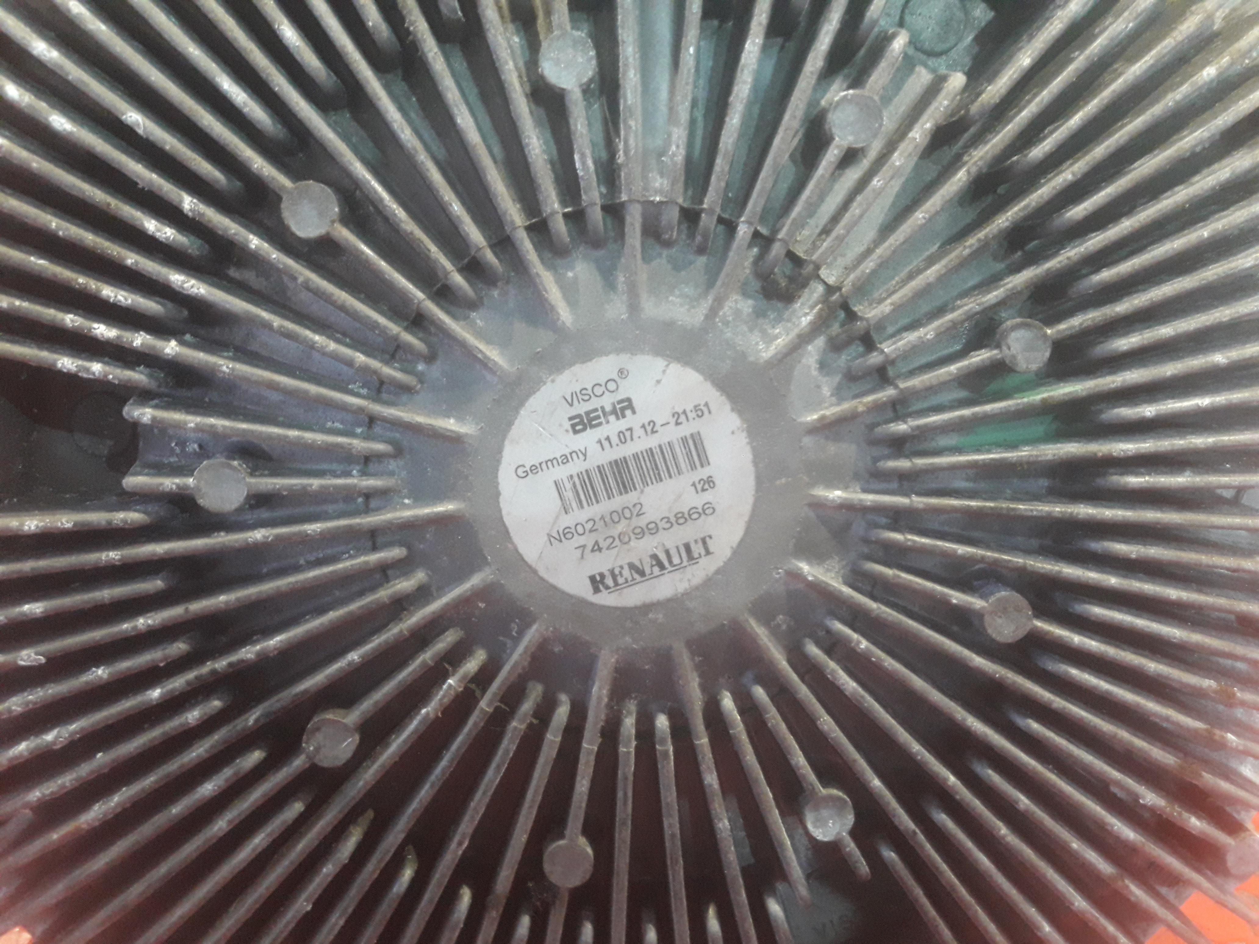 7420993866 RENAULT Термомуфта, № XF139311, фото 4