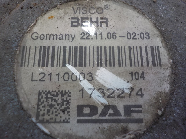 1732274 DAF Термомуфта, № XF291590, фото 4