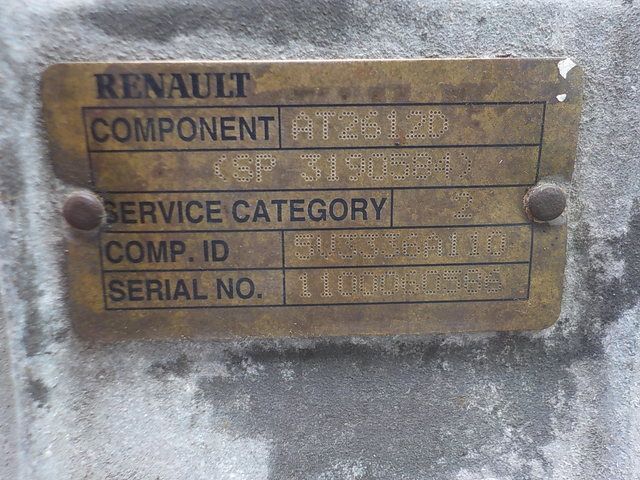 1100060586 RENAULT АКПП, AT2612D, Без ретардера, № XF31515, фото 9