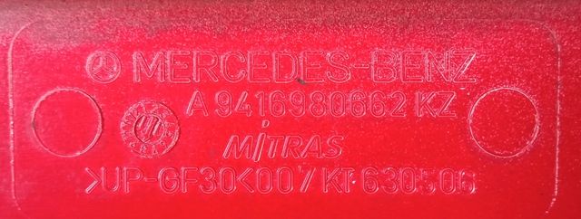9416980662 MERCEDES Накладка декоративная, № XF250490, фото 6