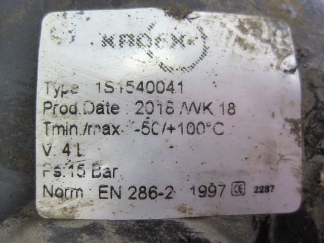 20485243 VOLVO Ресивер воздушный, № XF238400, фото 4