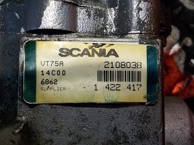 1422417 SCANIA Насос ГУР, № XF205359, фото 6