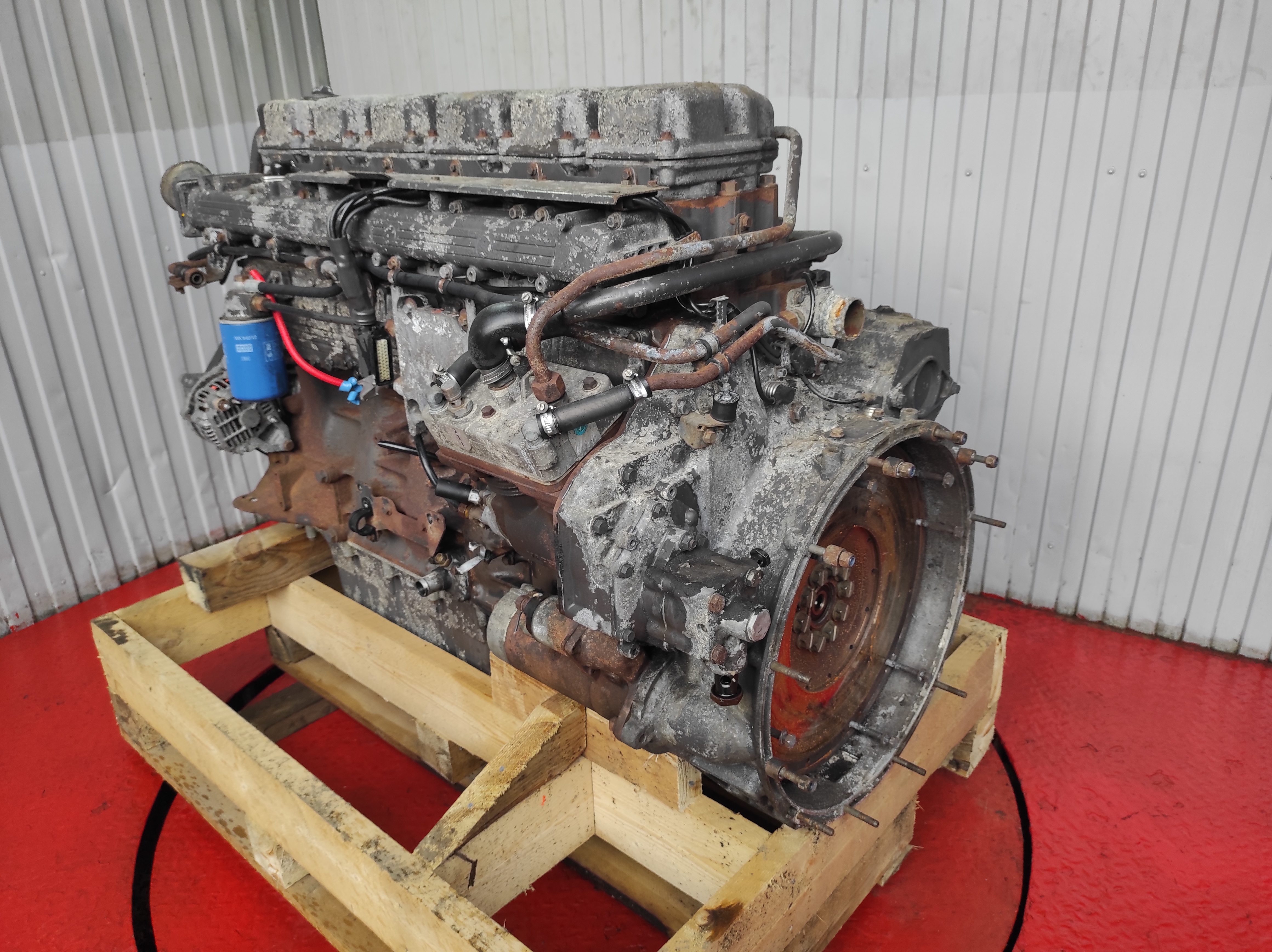 572573 SCANIA Двигатель, PDE DC12, № XF476802, фото 3