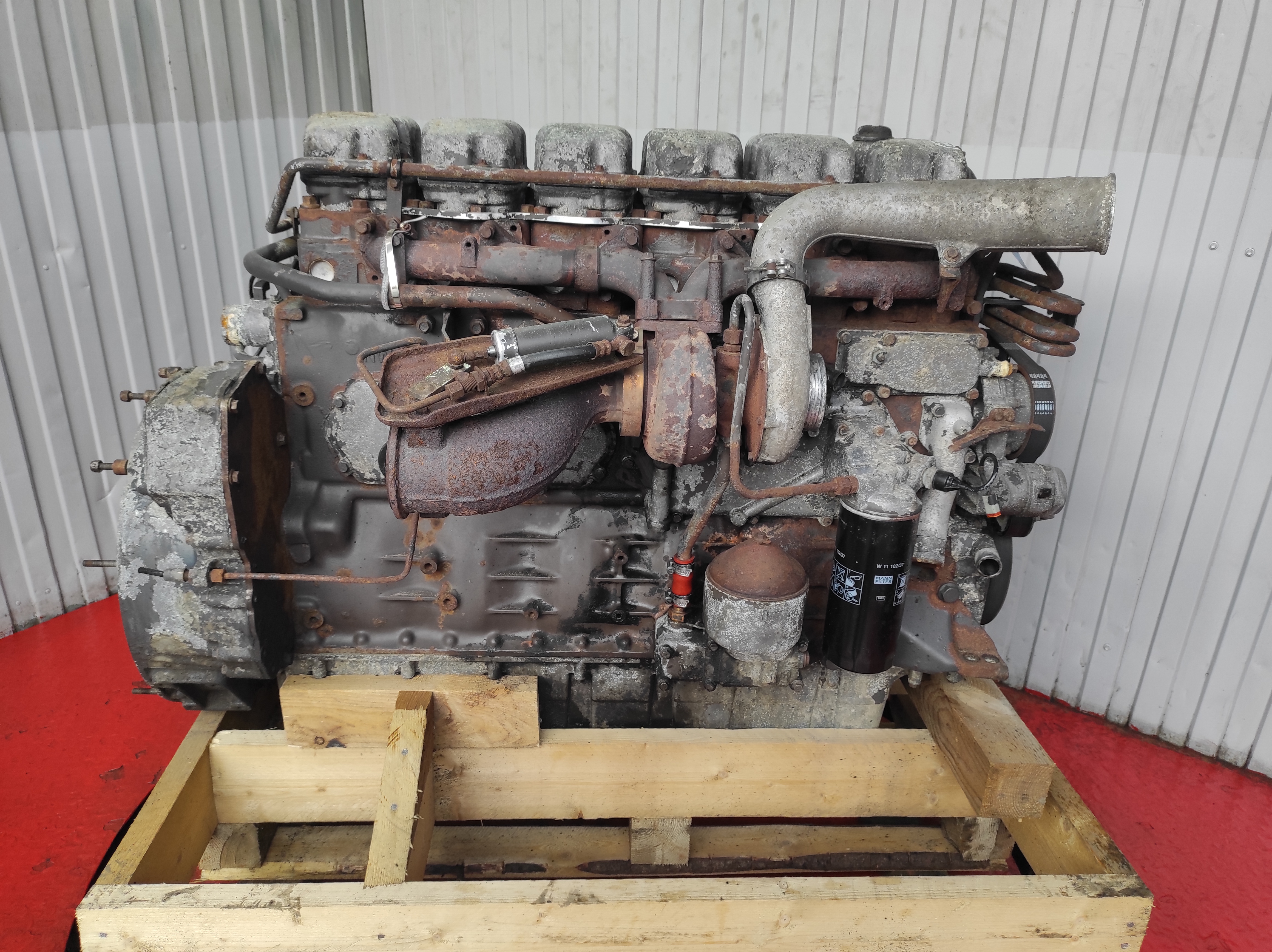 572573 SCANIA Двигатель, PDE DC12, № XF476802, фото 6