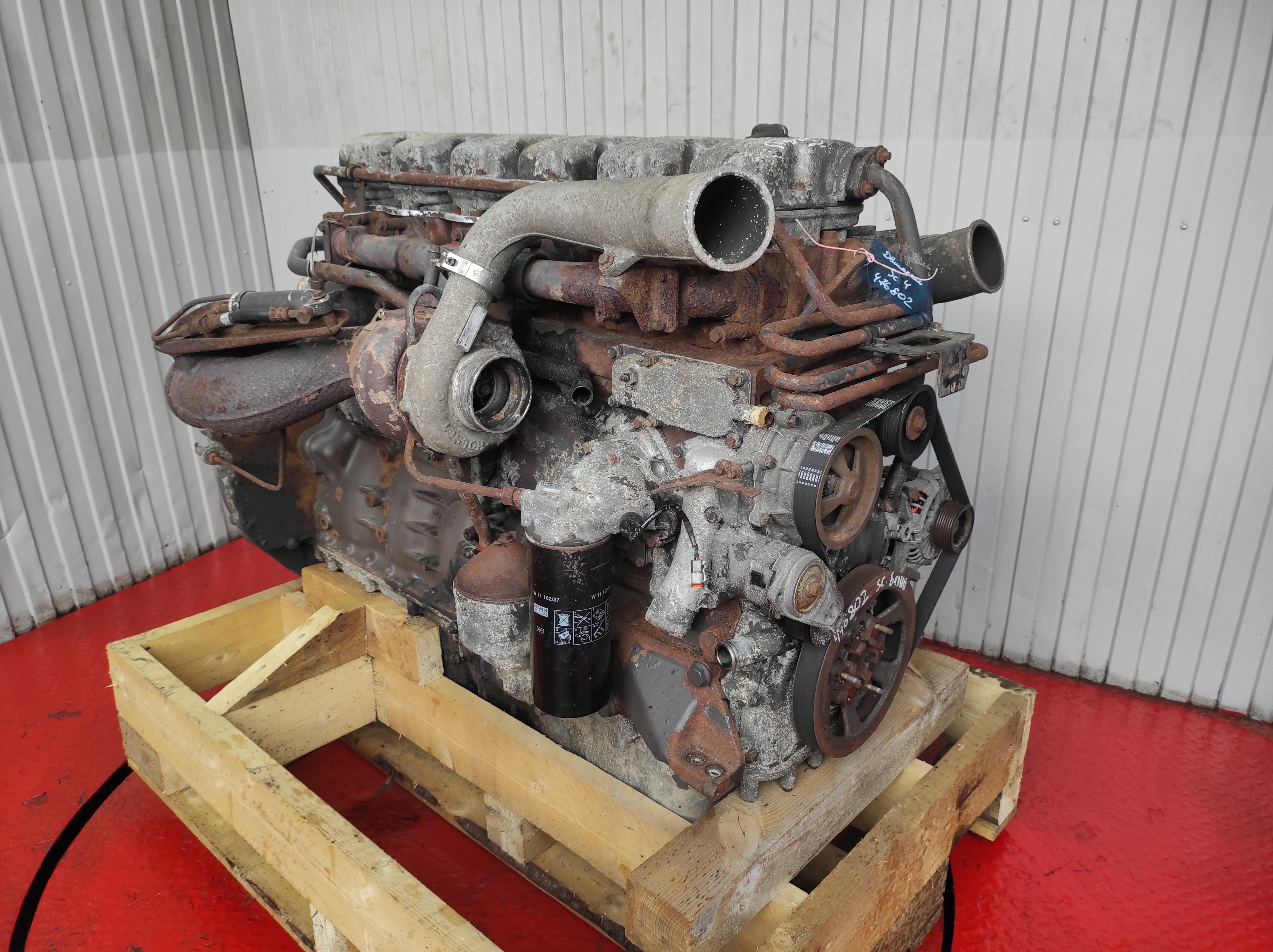572573 SCANIA Двигатель, PDE DC12, № XF476802, фото 7