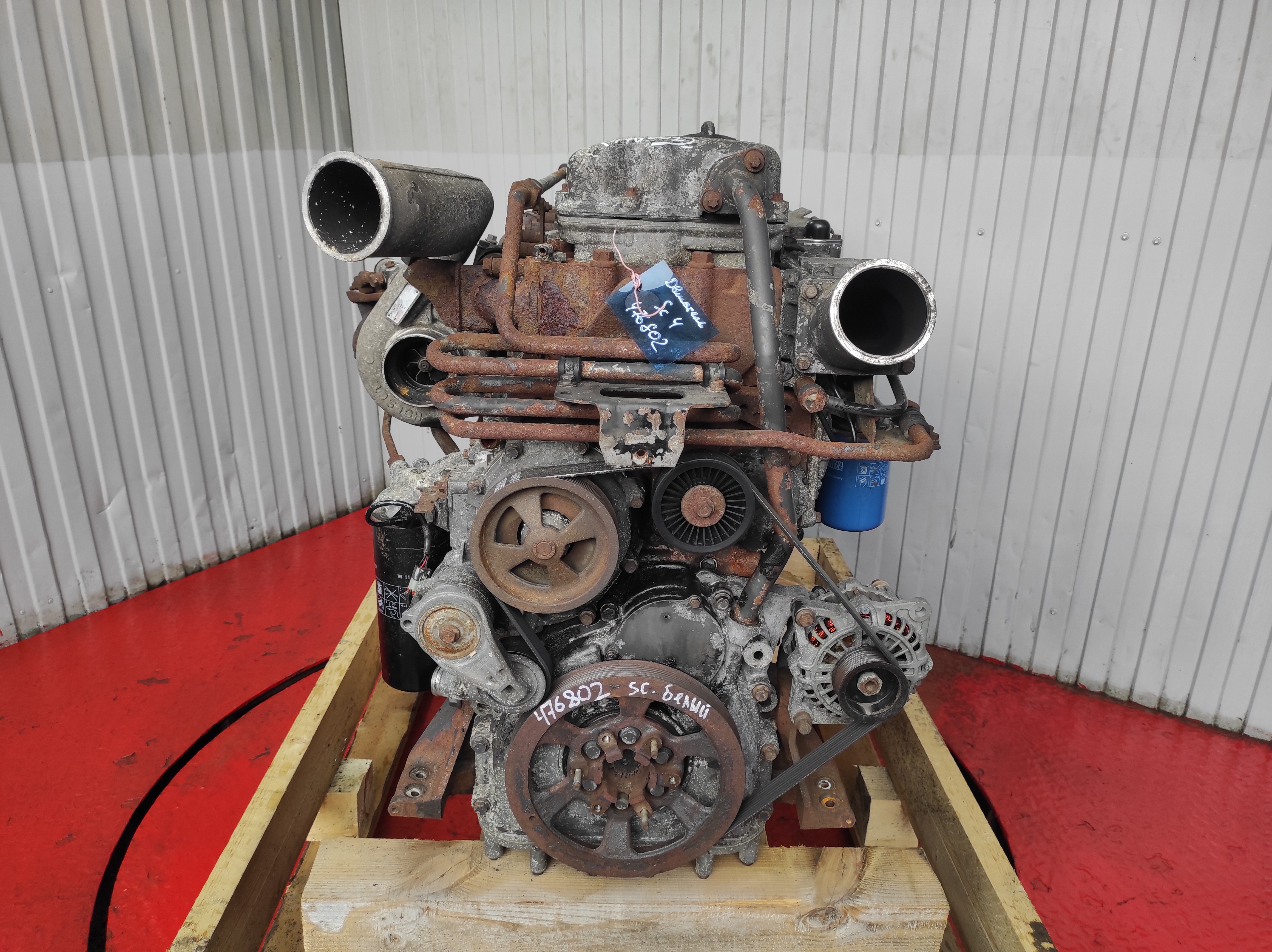 572573 SCANIA Двигатель, PDE DC12, № XF476802, фото 8
