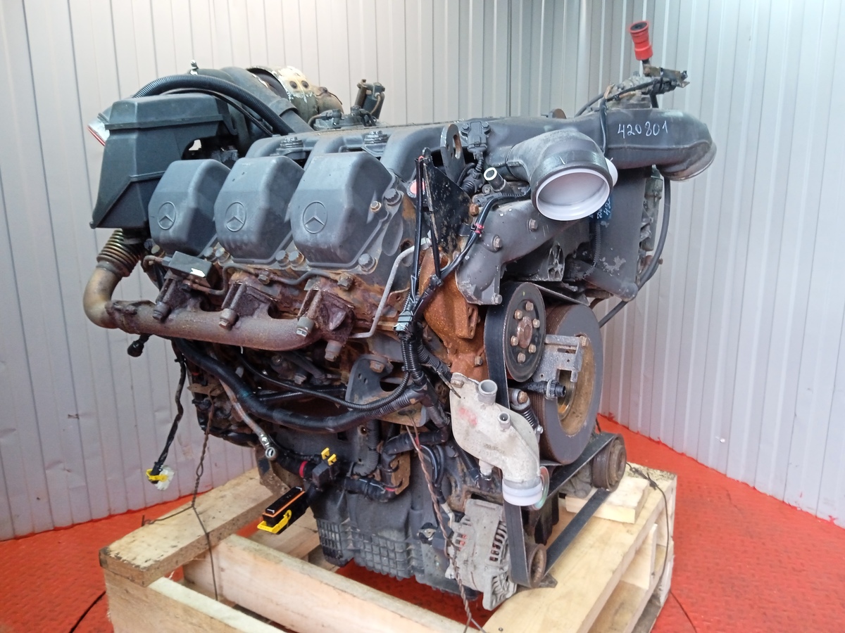 MERCEDES Двигатель, OM501, 410 hp, Euro5, № XF420801, фото 1