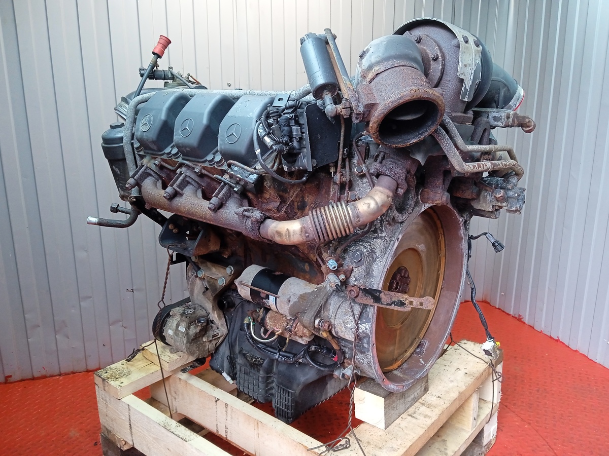 MERCEDES Двигатель, OM501, 410 hp, Euro5, № XF420801, фото 5
