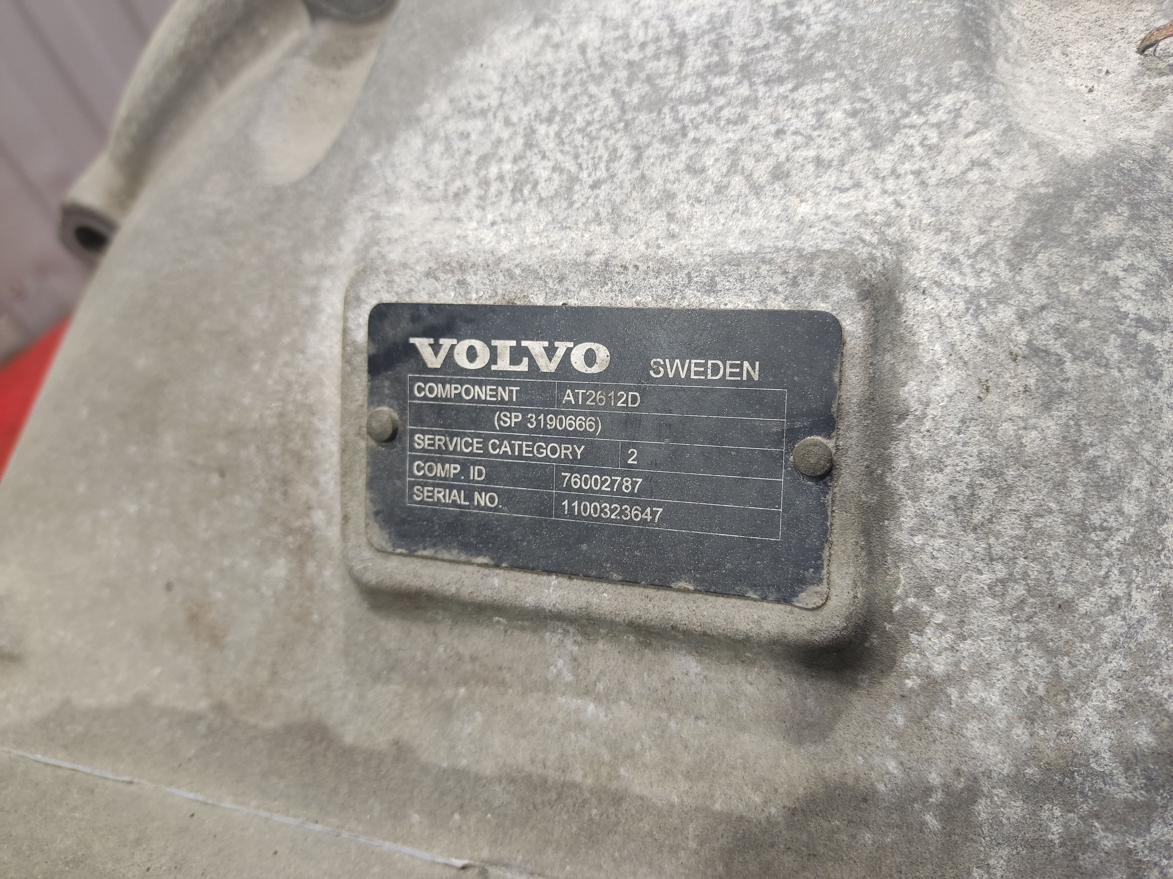 3190666 VOLVO АКПП, AT2612D, Без ретардера, № XF296773, фото 10