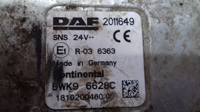 2011649 DAF Датчик NOx, № XF374240, фото 4