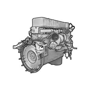 1639652 VOLVO Двигатель, D12D, 420 hp, Euro3, № XF11066, фото 2