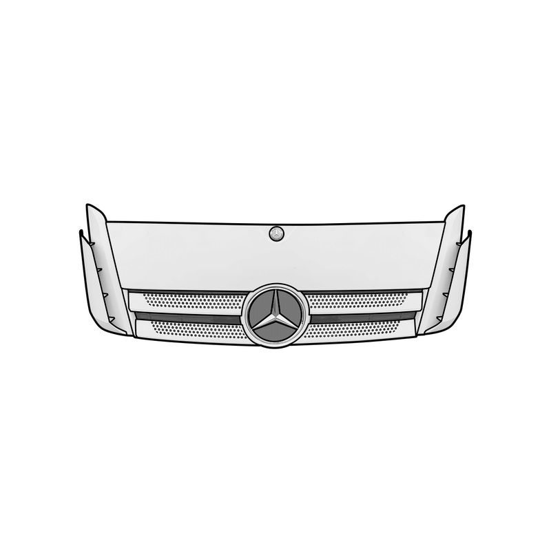 9607500309 MERCEDES Капот, № XF324017, фото 1
