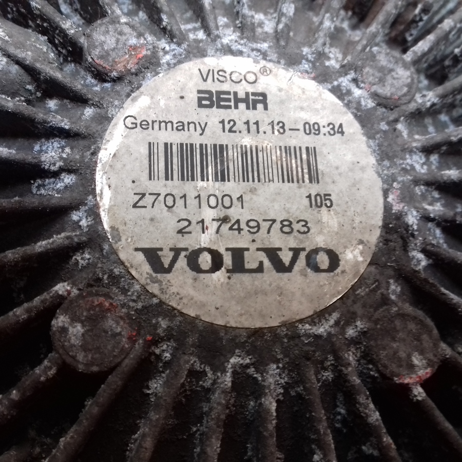 21749783 VOLVO Термомуфта, № XF409846, фото 6