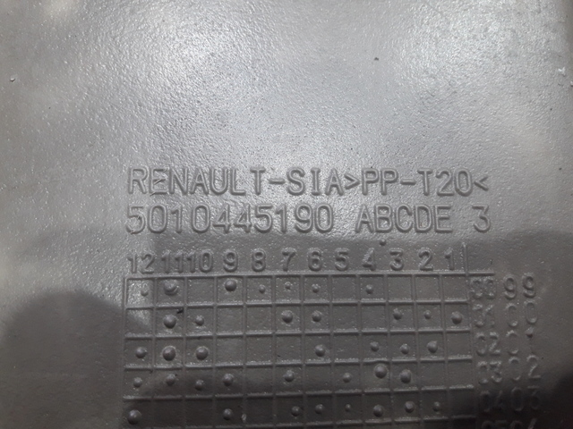5010445190 RENAULT Крышка бардачка, № XF361927, фото 4
