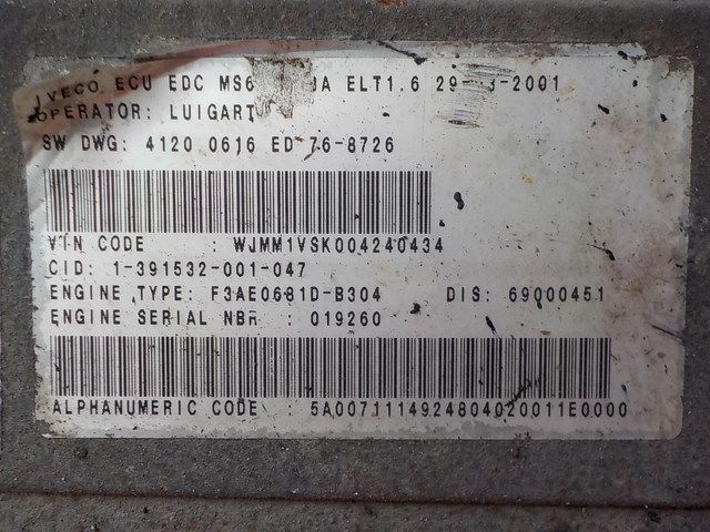 504006192 IVECO Двигатель, Cursor10, № XF87660, фото 10