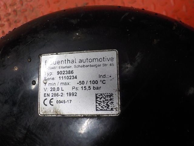 0054323601 MERCEDES Ресивер воздушный, № XF317479, фото 4