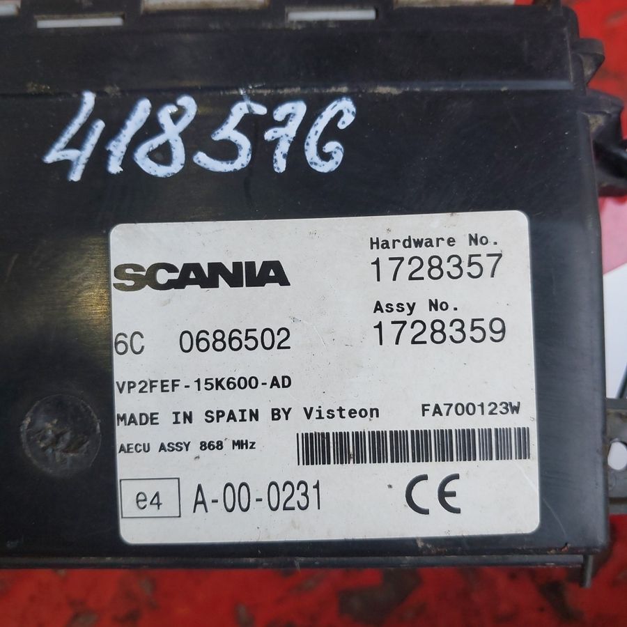 1728357 SCANIA Блок электронный, № XF418576, фото 6