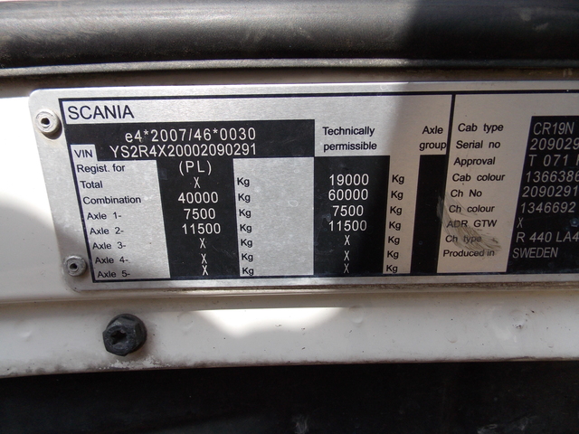 SCANIA Кабина, CR19 Standard, № XF329090, фото 21