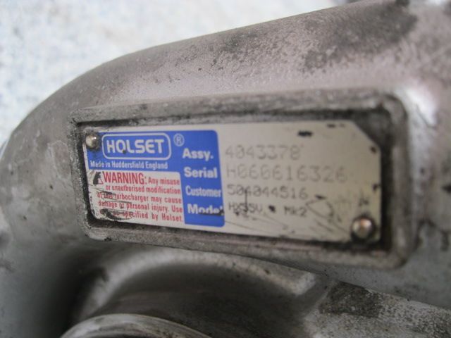 504255233 IVECO Турбина, № XF7227, фото 4